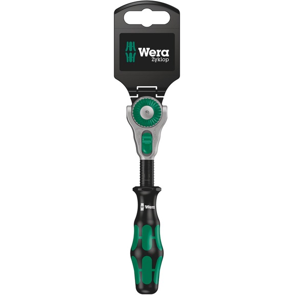 WERA Zyklop Speed ratchet 8000 A SB 1x1/4 in x152 mm 05073260001 - Freewheel ratchet
