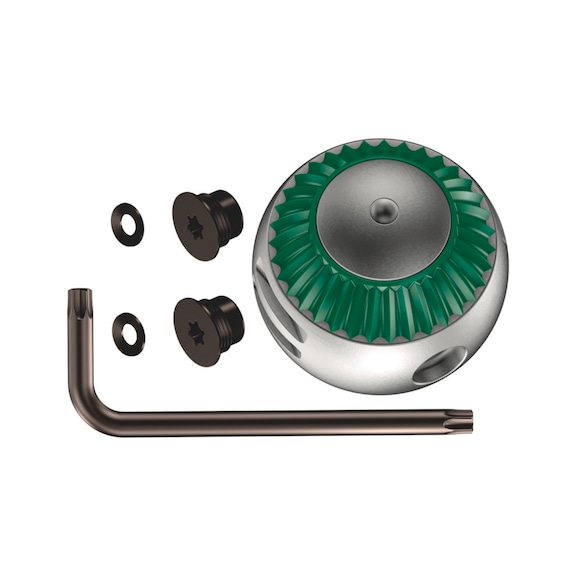 WERA Reparatursatz 8000 C-R für Zyklop Knarrenkopf 1/2 in 05003651001 - Reparatursatz für Drehmomentwerkzeuge