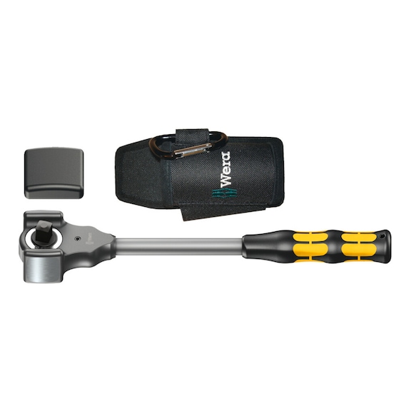 WERA Ratchet 8002 C Colossus with 1/2 in drive 3-piece 05003692001 - Freewheel ratchet
