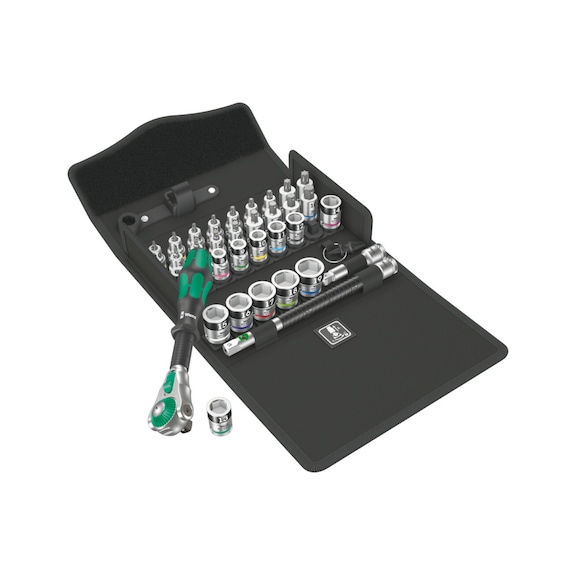 WERA Zyklop Speed-Knarrensatz 3/8 in-Antrieb 8100 SB All-in 05003536001 - Steckschlüssel (Satz)