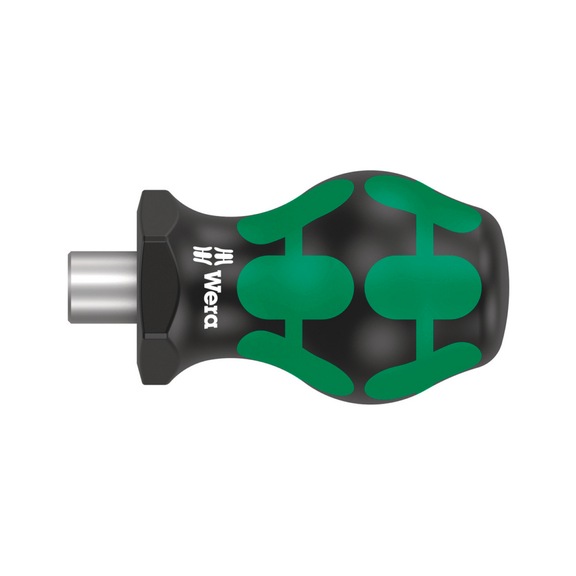 WERA Bits hand-held holder magnetic 811/1 Stubby 1/4 in x10 mm 05008880001 - Reversible screwdriver set