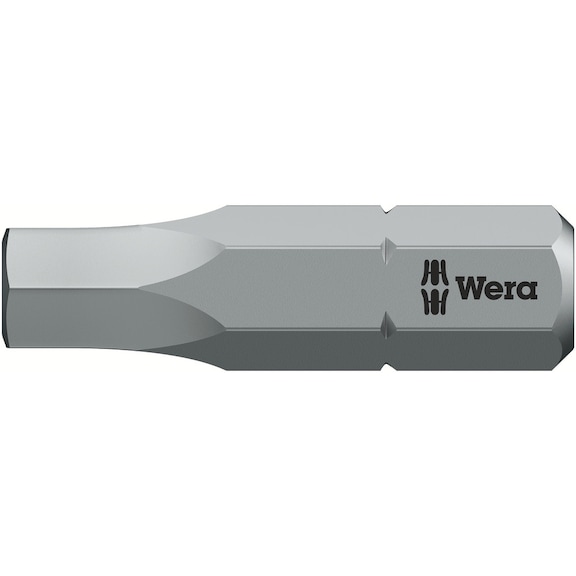 WERA Hexagon socket bit BiTorsion 840/1 BTZ Hex-Plus 5.5x25 mm 05056686001 - Bit For hexagonal socket head screws 840/1 BTZ