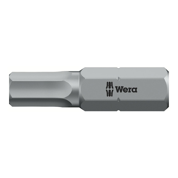 WERA Hexagon socket bit 840/1 Z Hex-Plus 5.0x25 mm 05056325001 - Bit For hexagonal socket head screws 840/1 Z