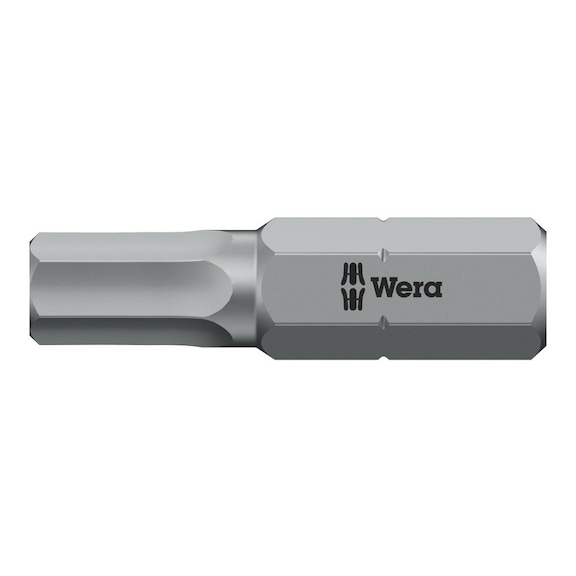 WERA Hexagon socket bit 840/1 Z Hex-Plus 5/32in x25 mm 05135074001 - Bit For hexagonal socket head screws 840/1 Z