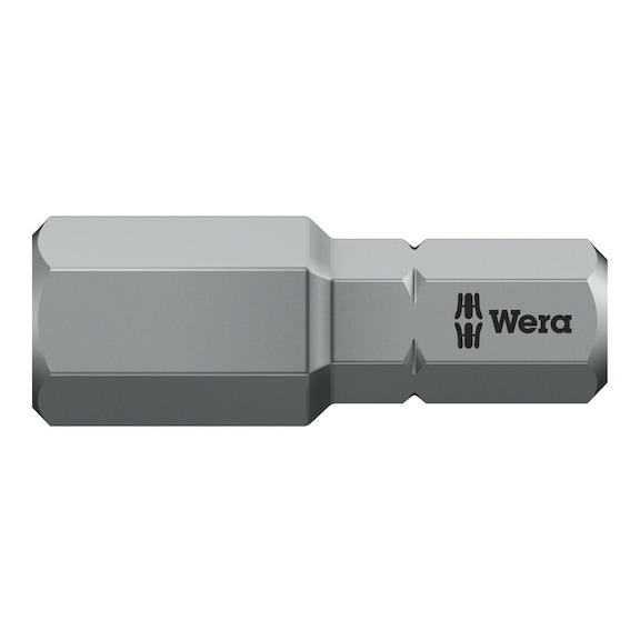 WERA Hexagon socket bit 840/1 Z Hex-Plus 8.0x25 mm 05056335001 - Bit For hexagonal socket head screws 840/1 Z