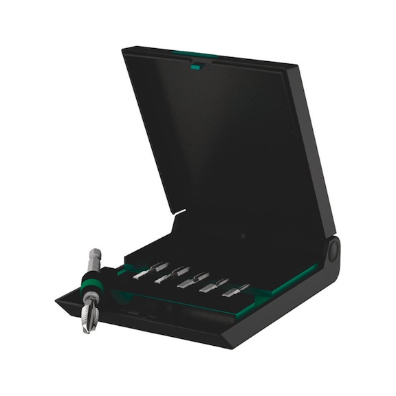 WERA Gewindebohrer Bit Satz 844/7 05104654001 - Gewindewerkzeug (Teile)