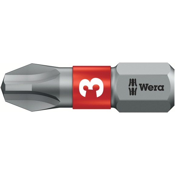 WERA PH-Bits orsion 851/1 BTZ PH 3x25 mm 05056424001 - Bit für Kreuzschlitzschrauben 851/1 BTZ