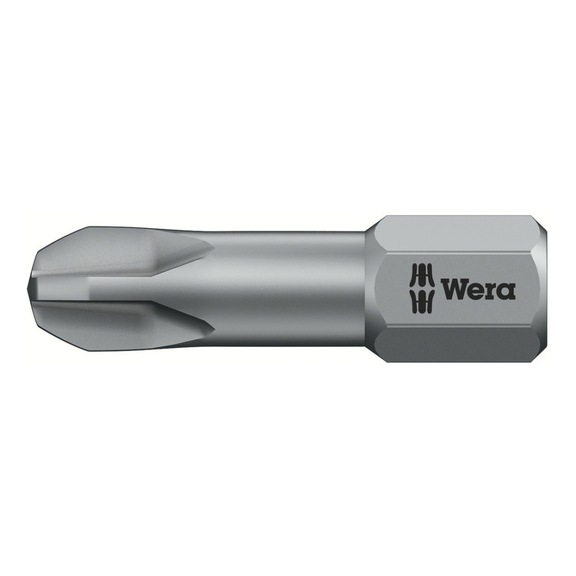 WERA PH-Bits Torsion 851/1 TZ PH 3x25 mm 05056525001 - Bits for Phillips Screws 851/1 TZ