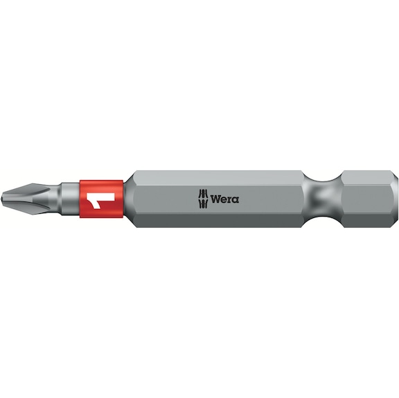 WERA PH-Bits 851/4 BTZ Bit BiTorsion PH 1x50 mm 05059550001 - Bits for Phillips Screws 851/4 BTZ