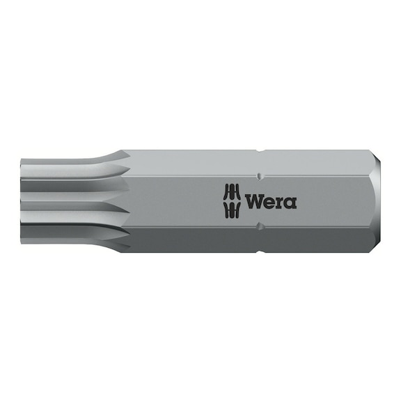 WERA Vielzahn Bit 860/1 XZN M 6x25 mm 05066160001 - Bits für Innenvielzahn-Schrauben 860/1 XZN