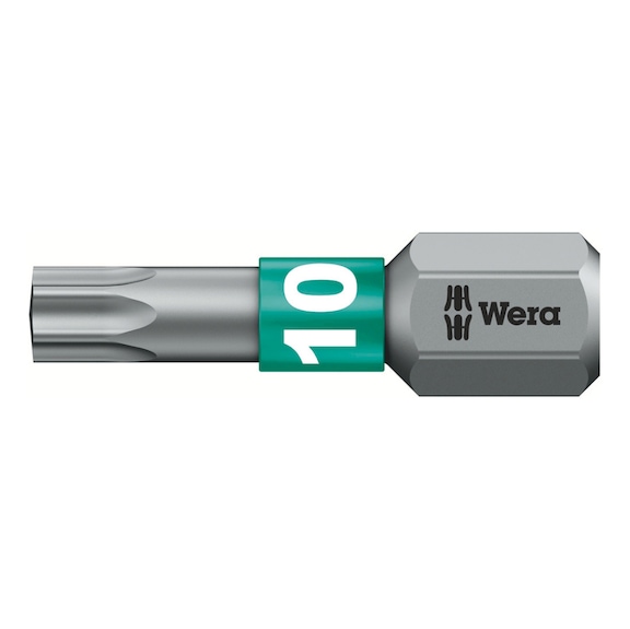 WERA Bit 867/1 TX BTZ BiTorsion TX 10x25 mm 05066120001 - Bits for TX Screws 867/1 BTZ