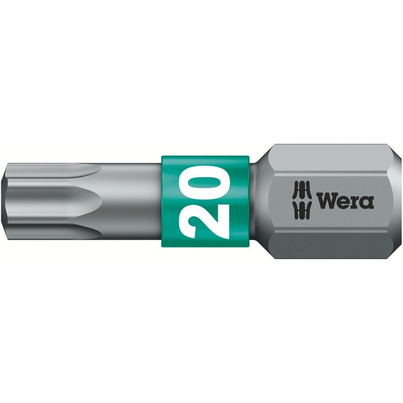 WERA Bit 867/1 TX BTZ BiTorsion TX 20x25 mm 05066124001 - Bits for TX Screws 867/1 BTZ