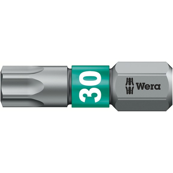 WERA Bit 867/1 TX BTZ BiTorsion TX 30x25 mm 05066128001 - Bits for TX Screws 867/1 BTZ