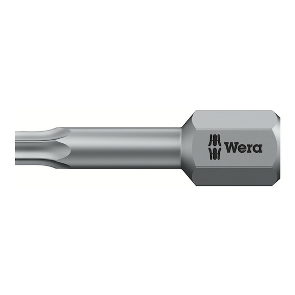 WERA Bit 867/1 TZ TX Torsion TX 10x25 mm 05066305001 - Bits for TX Screws 867/1 TZ