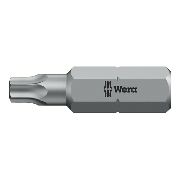 WERA Bit 867/1 Z TX BO with TX 20x25 mm hole 05066510001 - Bits with bore hole for TX screws 867/1 Z BO