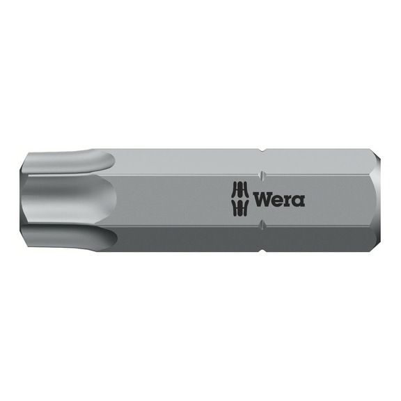 WERA Bit 867/1 Z TX BO with TX 40x25 mm hole 05066530001 - Bits with bore hole for TX screws 867/1 Z BO
