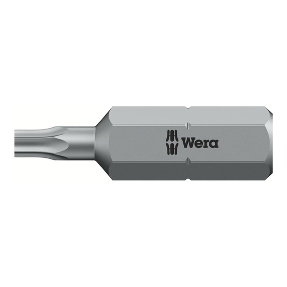 WERA Bit 867/1 Z TX BO with TX 8x25 mm hole 05066498001 - Bits with bore hole for TX screws 867/1 Z BO