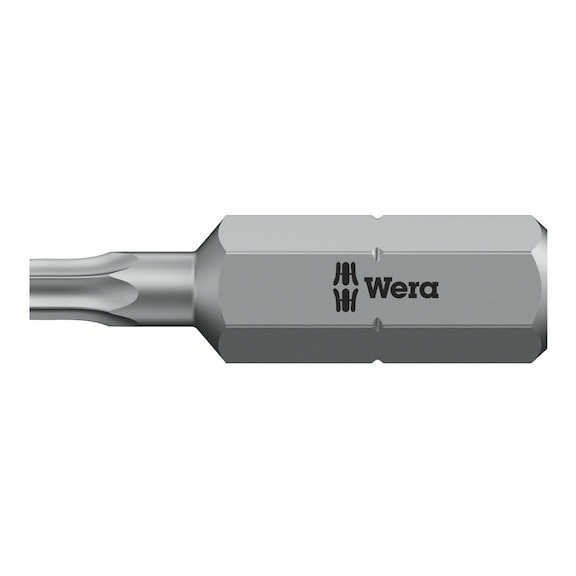 WERA Bit 867/1 Z TX BO mit Bohrung TX 9x25 mm 05066499001 - Bits mit Bohrung für TX Schrauben 867/1 Z BO