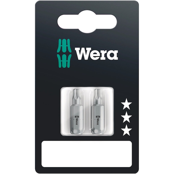 WERA Bit mit Bohrung 867/1 Z TX BO SB 30x25 mm 05073066001 - Bits mit Bohrung für TX Schrauben 867/1 Z BO SB