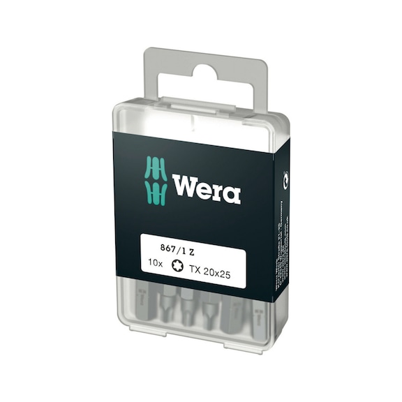 WERA Bit 867/1 DIY TX 20x 25 mm 05072408001 - Bit set