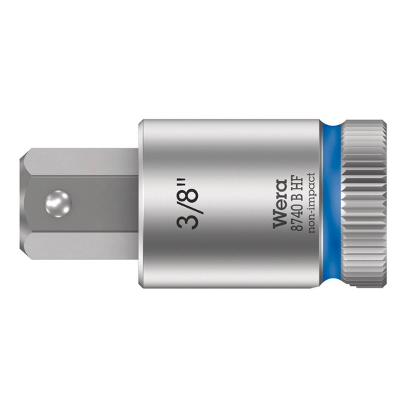 WERA Zyklop bit socket 8740 B HF 3/8 in x38.5 mm 05003093001 -  Socket 3/8" 8740 B HF