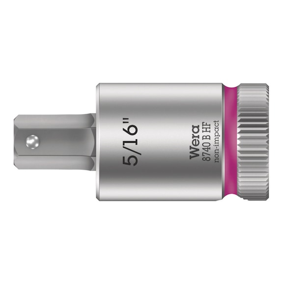 WERA Zyklop bit socket 8740 B HF 5/16 in x38.5 mm 05003091001 -  Socket 3/8" 8740 B HF