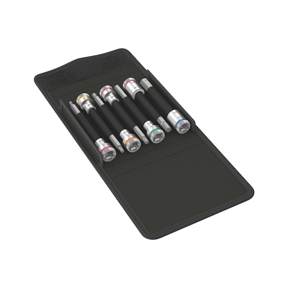 WERA Zyklop bit socket set 3/8 in drive 8740 B HF Imperial 1 05003181001 - Socket wrench (set)