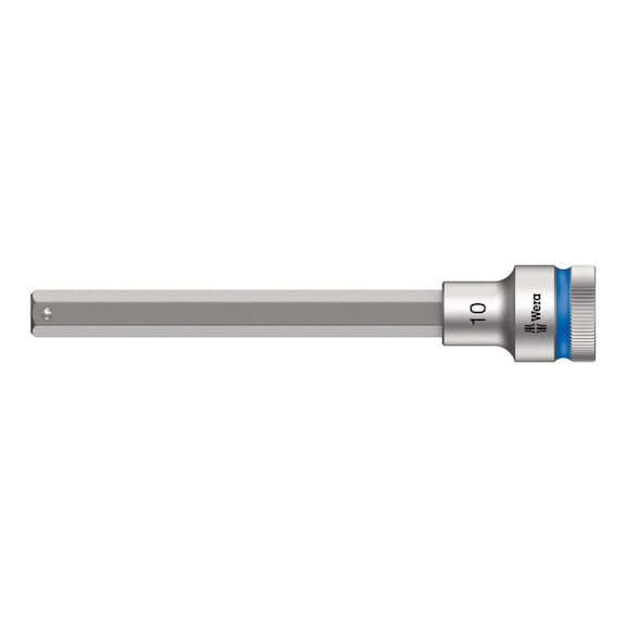 WERA Zyklop bit socket with 1/2 in drive 8740 C HF 10 x140 mm 05003845001 - Socket 1/2" 8740 C HF