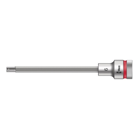 WERA Zyklop bit socket with 1/2 in drive 8740 C HF 6 x140 mm 05003842001 - Socket 1/2" 8740 C HF