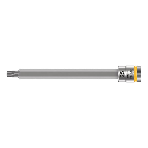 WERA Zyklop bit socket with 1/4 in drive 8767 A HF TX 25x100 mm 05003366001 - Screwdriver bit 8767 A HF TX