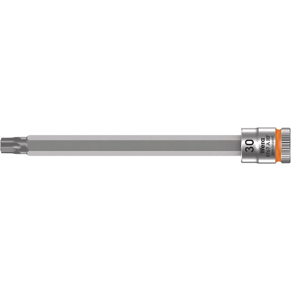 WERA Zyklop bit socket with 1/4 in drive 8767 A HF TX 30x100 mm 05003370001 - Screwdriver bit 8767 A HF TX