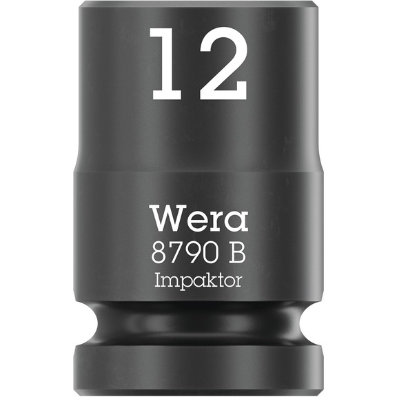 WERA Socket set 8790 B Impactor 12 x30 mm 05005503001 - Socket 3/8" 8790 B Impaktor