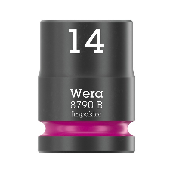 WERA Socket set 8790 B Impactor 14 x30 mm 05005505001 - Socket 3/8" 8790 B Impaktor