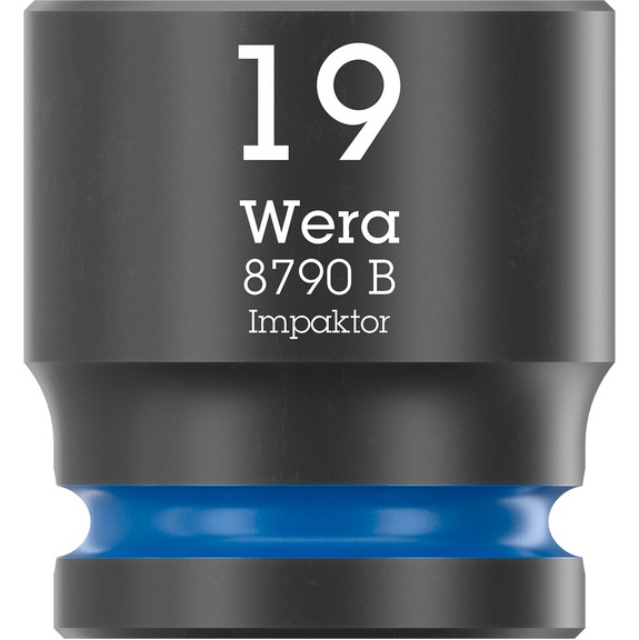 WERA Socket set 8790 B Impactor 19 x30 mm 05005510001 - Socket 3/8" 8790 B Impaktor
