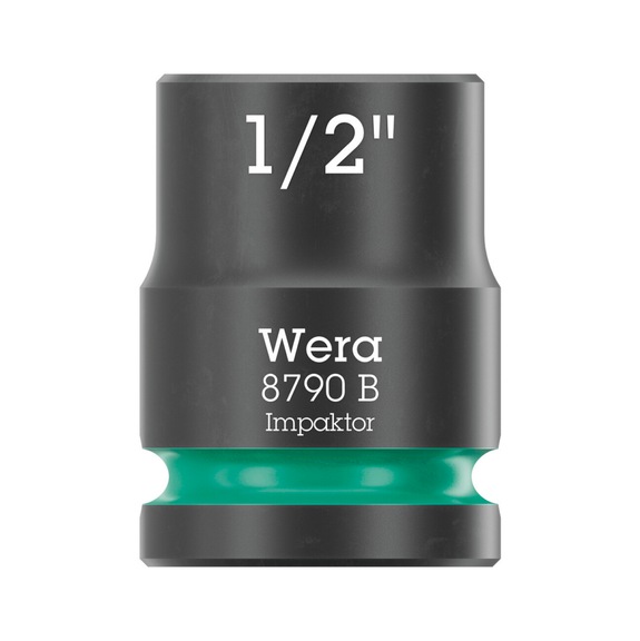 WERA Socket 8790 B Impactor 1/2 in x30 mm 05005518001 - Socket 3/8" 8790 B Impaktor