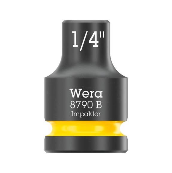 WERA Socket 8790 B Impactor 1/4 in x30 mm 05005514001 - Socket 3/8" 8790 B Impaktor