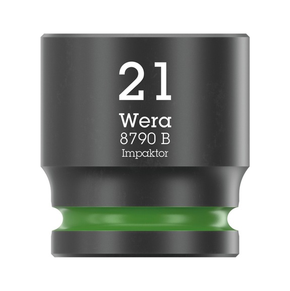 WERA Socket set 8790 B Impactor 21 x32 mm 05005511001 - Socket 3/8" 8790 B Impaktor