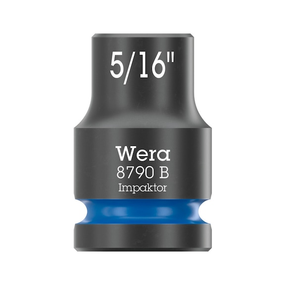 WERA Socket 8790 B Impactor 5/16 in x30 mm 05005515001 - Socket 3/8" 8790 B Impaktor
