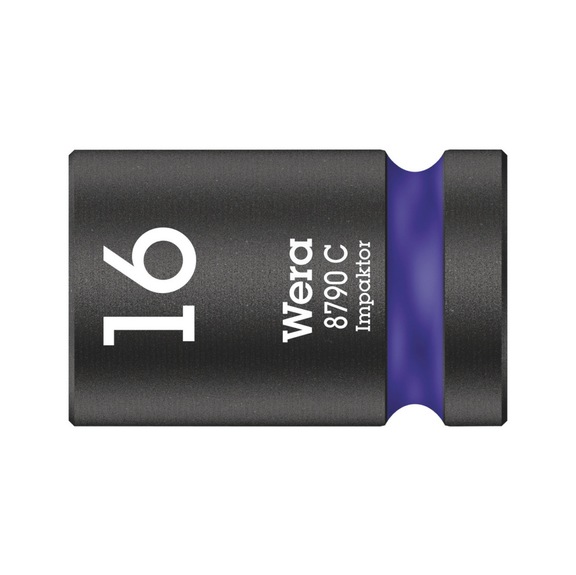 WERA Socket set 8790 C Impactor 16 x38 mm 05004573001 - Socket 1/2" 8790 C Impaktor