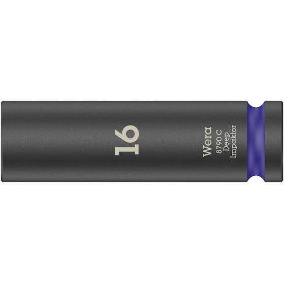 WERA Socket set 8790 C Impactor Deep 16 x83 mm 05004833001 -  Socket 1/2" 8790 C Impaktor Deep 