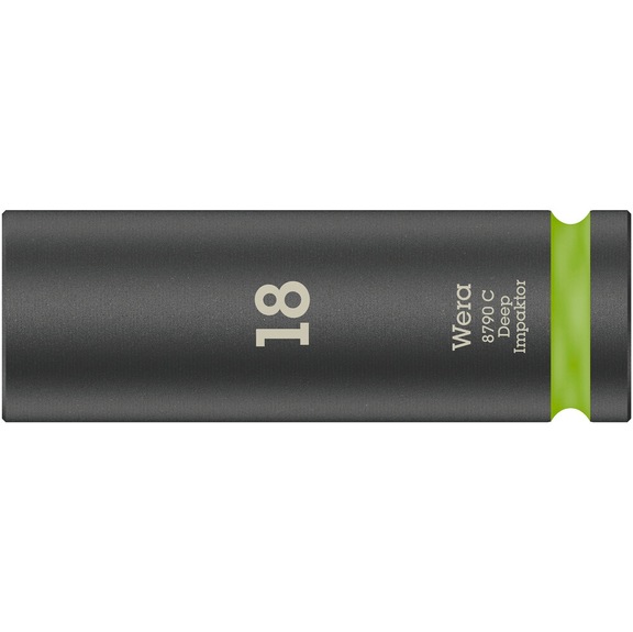 WERA Socket set 8790 C Impactor Deep 18 x83 mm 05004835001 -  Socket 1/2" 8790 C Impaktor Deep 