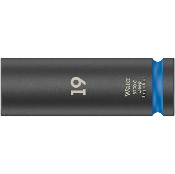 WERA Socket set 8790 C Impactor Deep 19 x83 mm 05004836001 -  Socket 1/2" 8790 C Impaktor Deep 