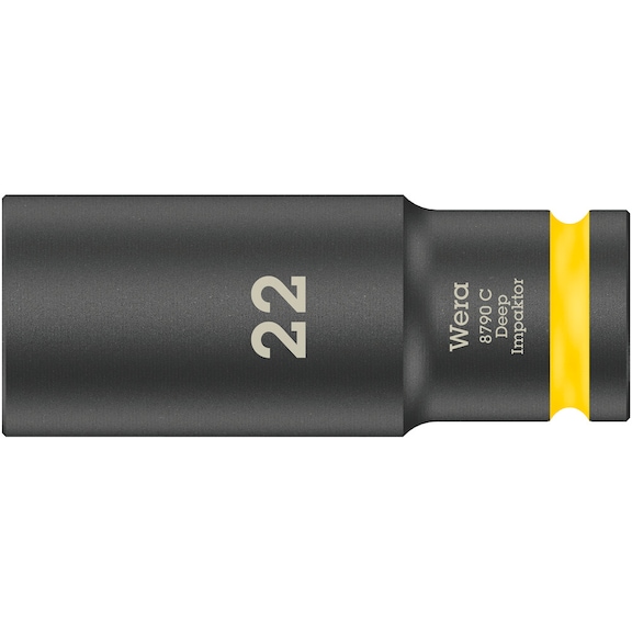 WERA Socket set 8790 C Impactor Deep 22 x83 mm 05004838001 -  Socket 1/2" 8790 C Impaktor Deep 