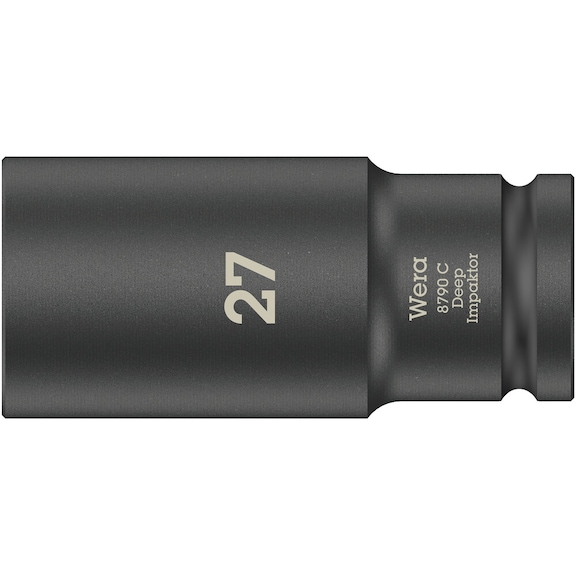 WERA Socket set 8790 C Impactor Deep 27 x83 mm 05004840001 -  Socket 1/2" 8790 C Impaktor Deep 