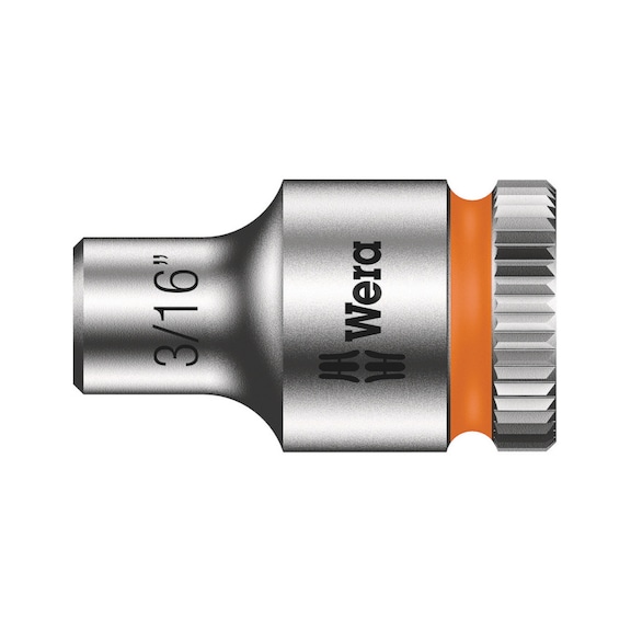 WERA Zyklop sockets with 1/4 in 8790 HMA 3/16 inx23mm 05003514001 - Socket 1/4" 8790 HMA