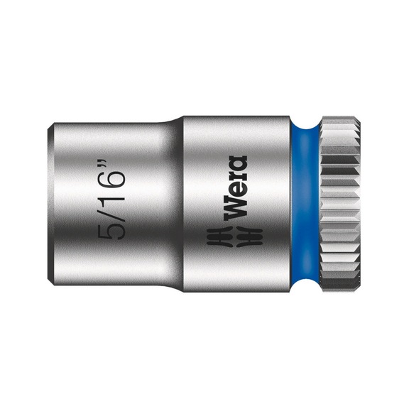 WERA Zyklop sockets with 1/4 in 8790 HMA 5/16 inx23mm 05003518001 - Socket 1/4" 8790 HMA