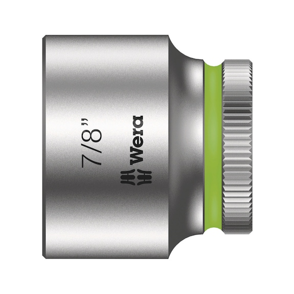 WERA Zyklop sockets with 3/8 in 8790 HMB 7/8 in x30 mm 05003580001 - Socket 3/8" 8790 HMB