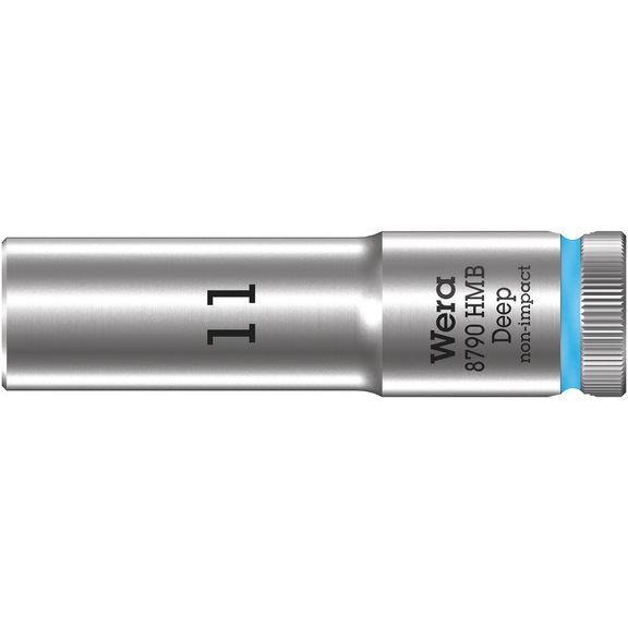 WERA Socket wrench bit with 3/8 in drive 8790 HMB Deep 11.0x64 05004533001 - Socket 3/8" 8790 HMB Deep