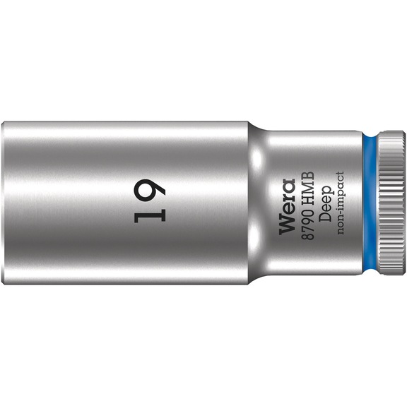 WERA Socket wrench bit with 3/8 in drive 8790 HMB Deep 19.0x64 05004541001 - Socket 3/8" 8790 HMB Deep