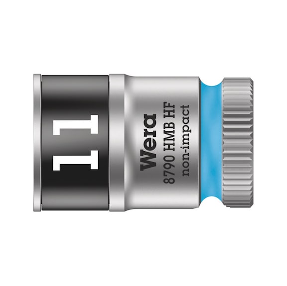 WERA Zyklop sockets 3/8 in 8790 HMB HF 11x29 mm 05003745001 - Socket 3/8" 8790 HMB HF